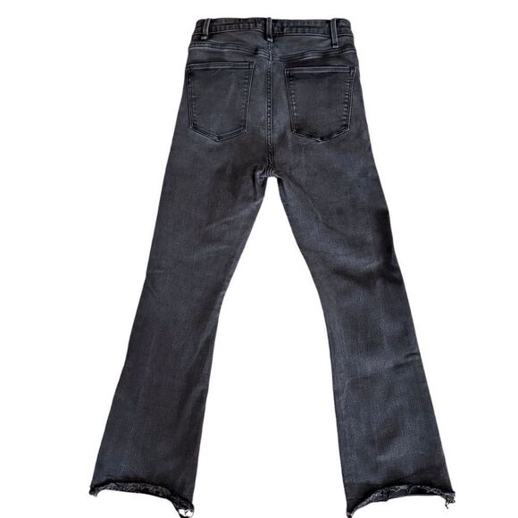 Abercrombie & Fitch Black High Rise Ankle Flare Jeans. Size 27/4 - Picture 7 of 10